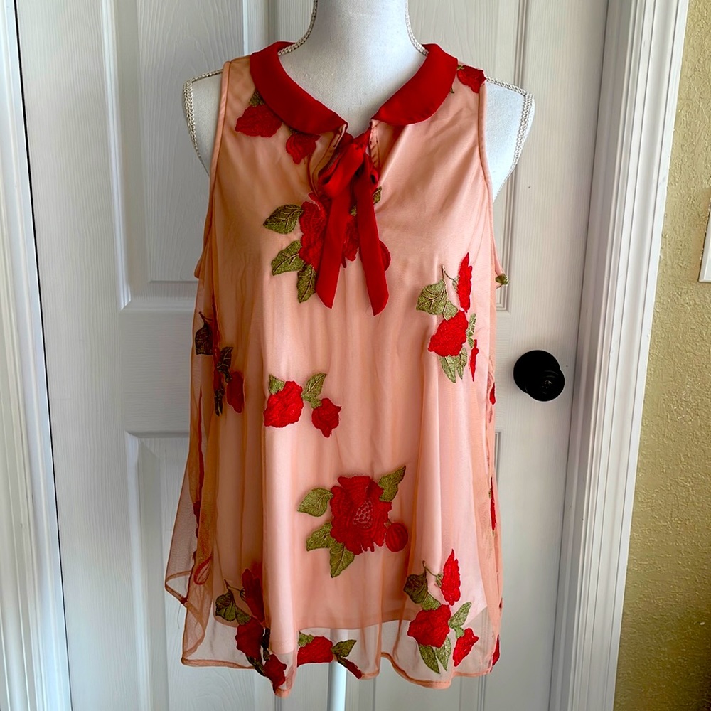 Disney LcC by Lauren Conrad - Large - Snow White Sleeveless Blouse